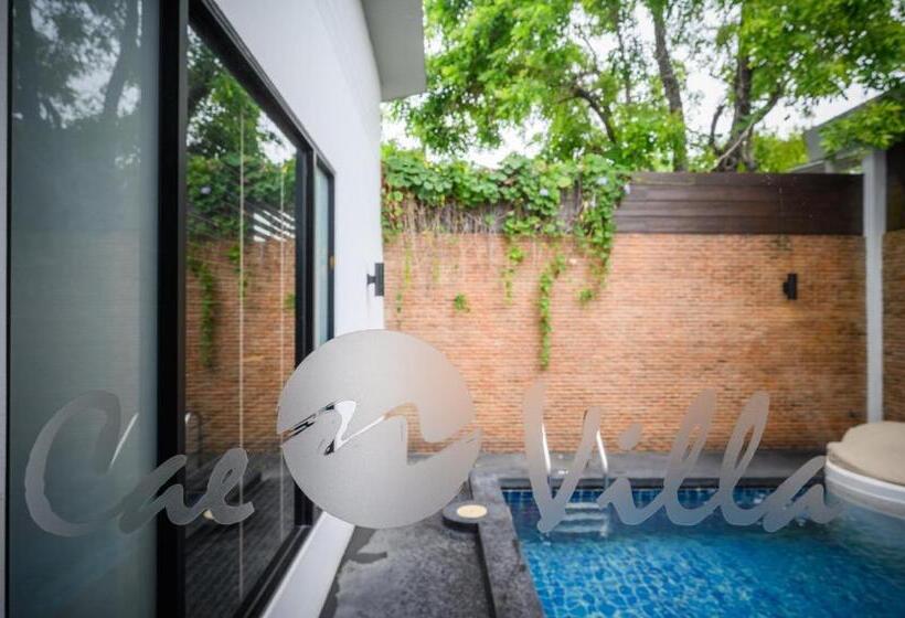 וילה עם חדר שינה אחד ובריכת שחיה, Cae Villa Hua Hin