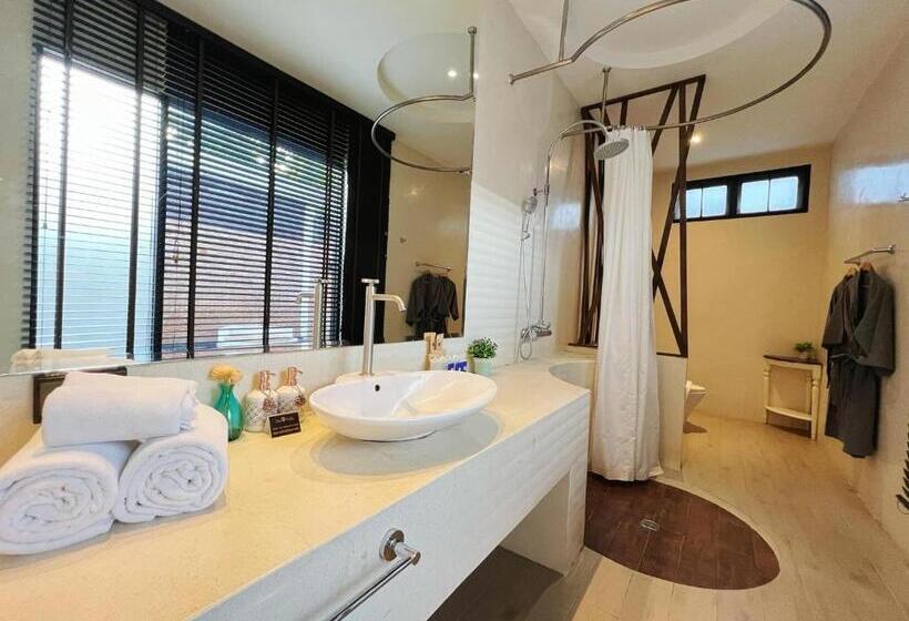 וילה עם חדר שינה אחד ובריכת שחיה, Cae Villa Hua Hin