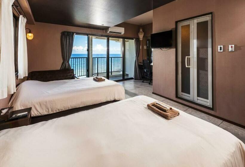 חדר סטנדרט נוף לים, Sunset American