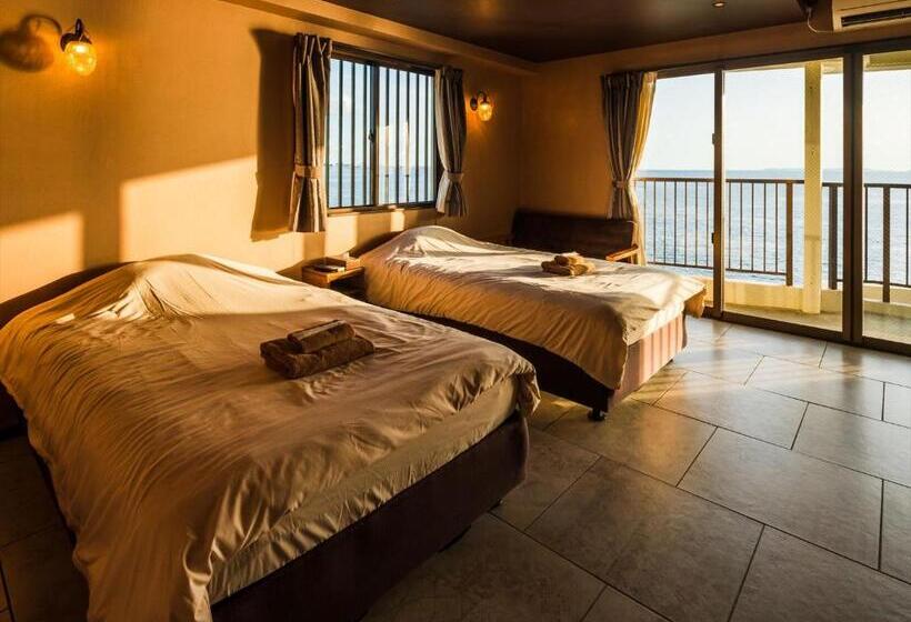 חדר סטנדרט נוף לים, Sunset American