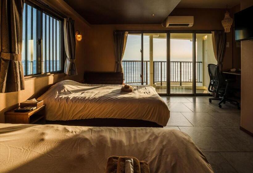 חדר סטנדרט נוף לים, Sunset American