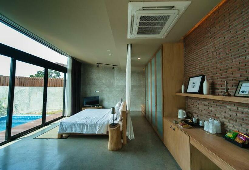 فيلا ديلوكس غرفة نوم, Sea Two Pool Villa Resort Pattaya