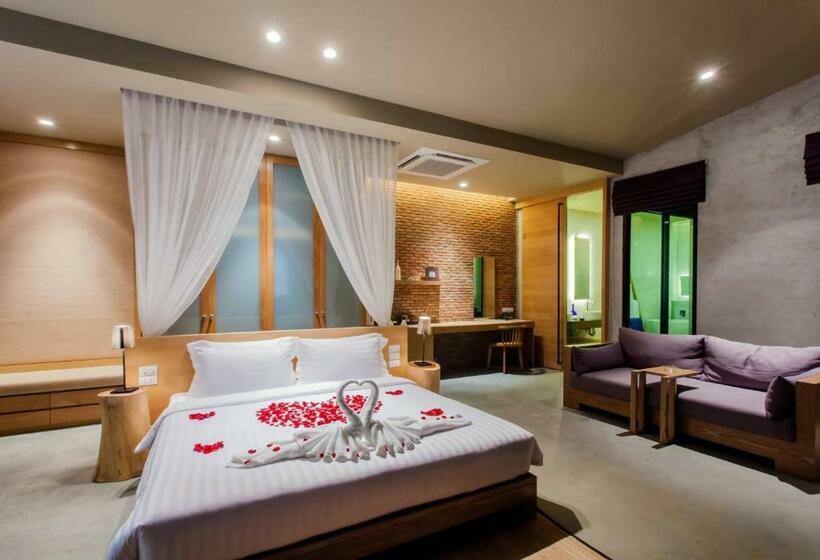 فيلا ديلوكس غرفة نوم, Sea Two Pool Villa Resort Pattaya