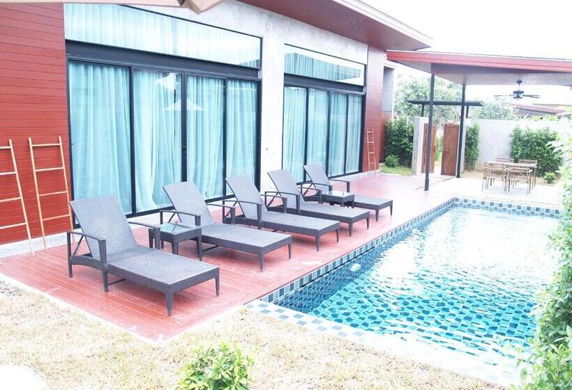 فيلا غرفتين نوم, Sea Two Pool Villa Resort Pattaya