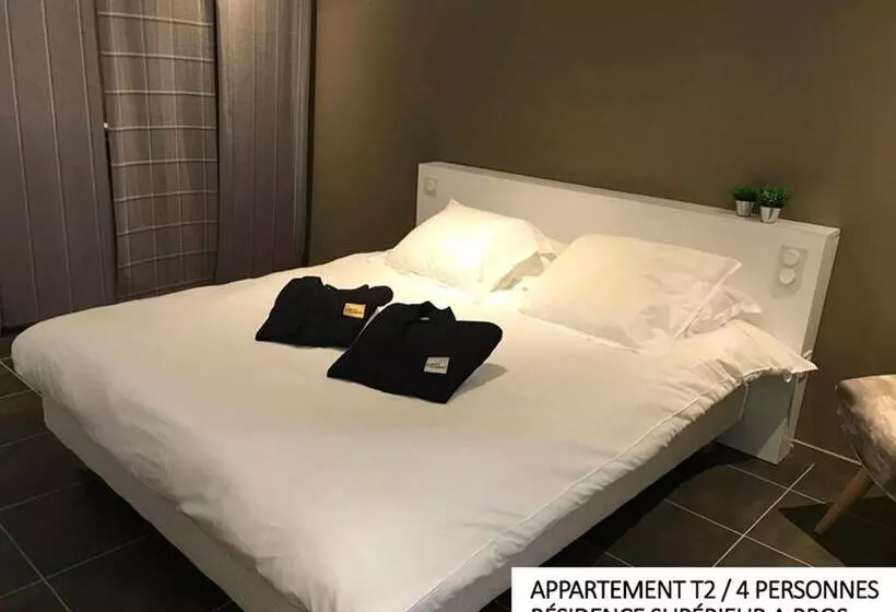 １ベッドルームのスーペリアアパートメント, Coin D Aubrac Hôtel Restaurant Spa De Luxe