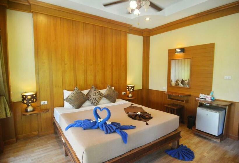 标准房带园景, Kantiang Bay View Resort