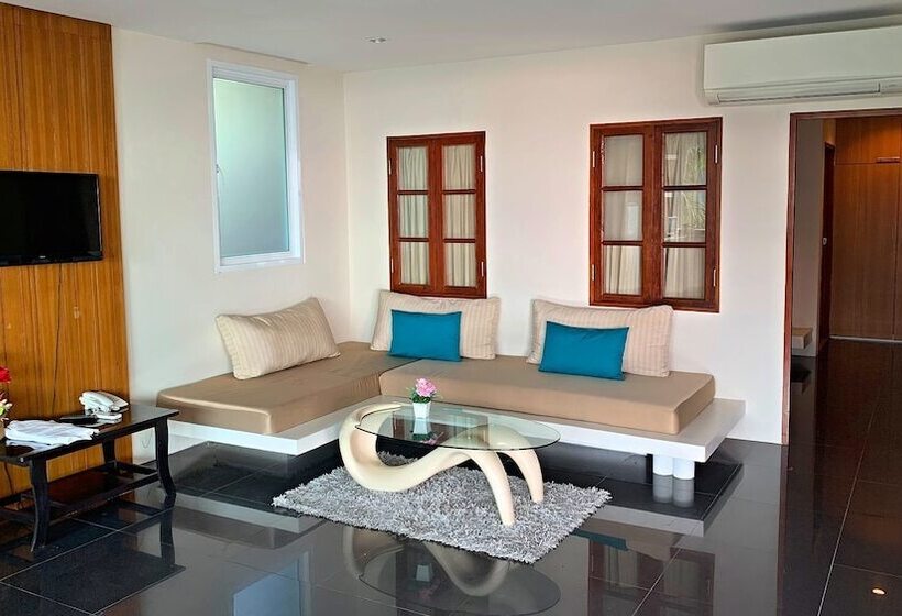 침실 3개 빌라, Grand Bleu Ocean View Pool Suite