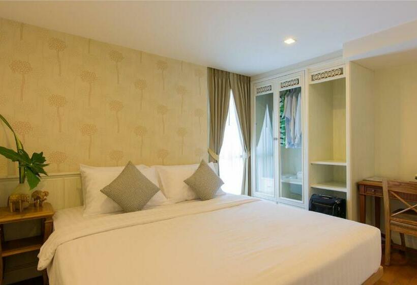 Suíte 2 Dormitórios, Sabai Sathorn Service Apartment