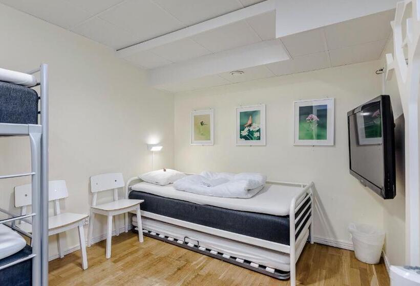 חדר סטנדרט לשלושה עם חדר אמבטיה משוף, City Hostel