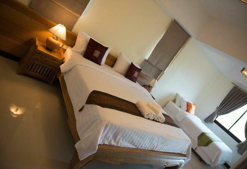 豪华家庭房间, Chivapuri Trat