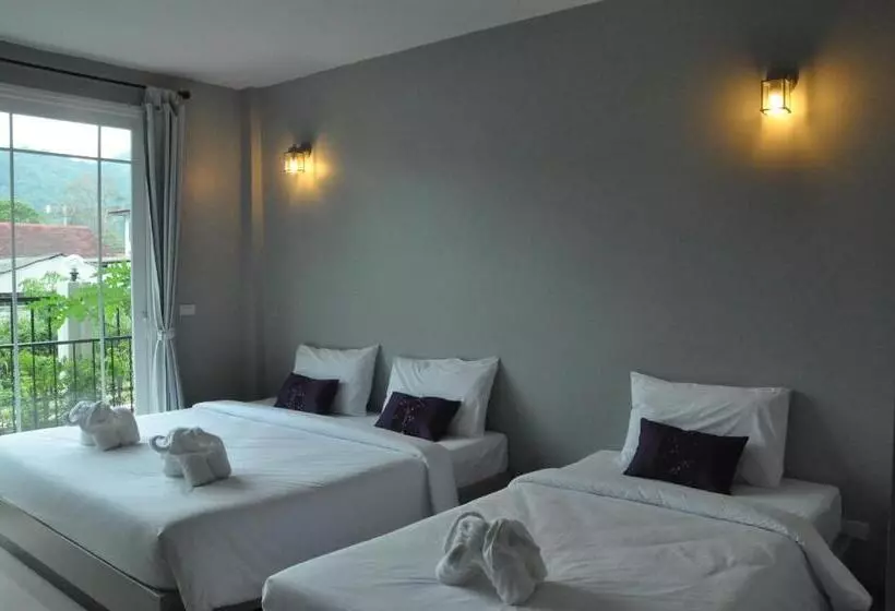 اتاق استاندارد سه تخته با بالکن, Khaoyai Terrazzo