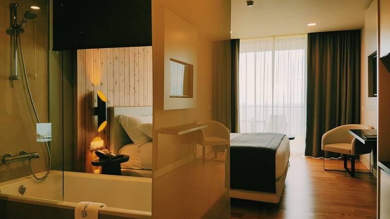اتاق استاندارد یک نفره با چشم‌انداز دریا, Pedras Do Mar Resort & Spa