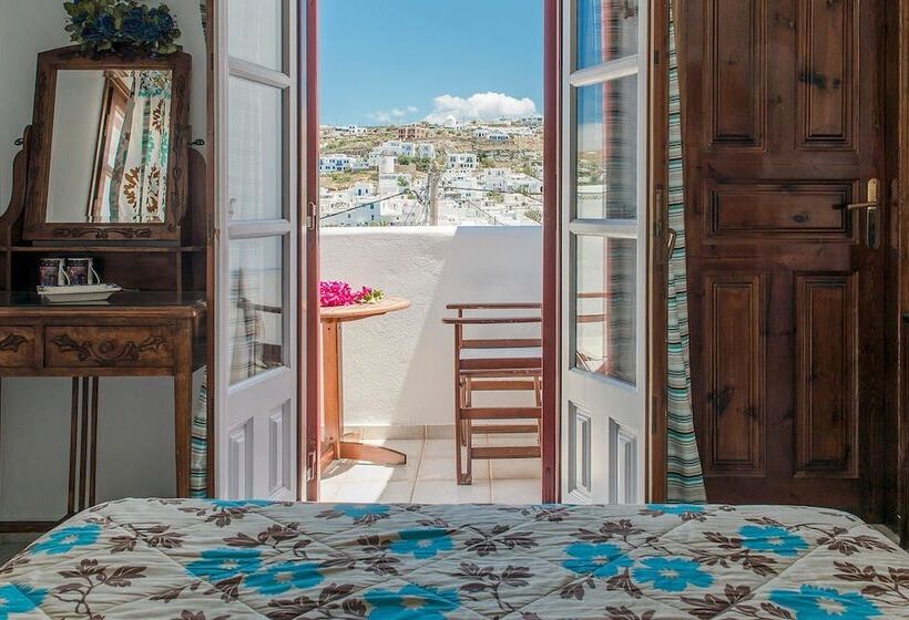 חדר סטנדרט צדדי נוף לים, Alana Mykonos