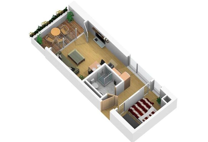 Апартаменты Классик 1 Спальня, Private Living Apartments