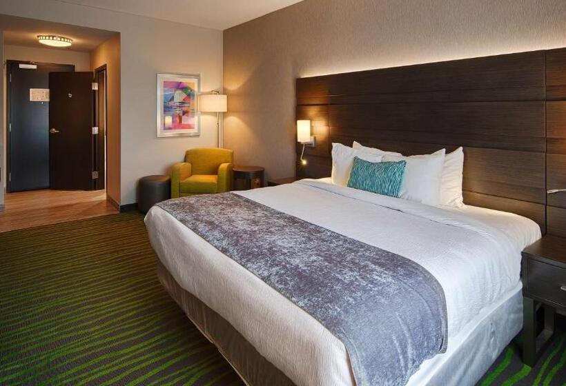 اتاق استاندارد با تخت بزرگ, Best Western Plus Prien Lake Hotel & Suites   Lake Charles