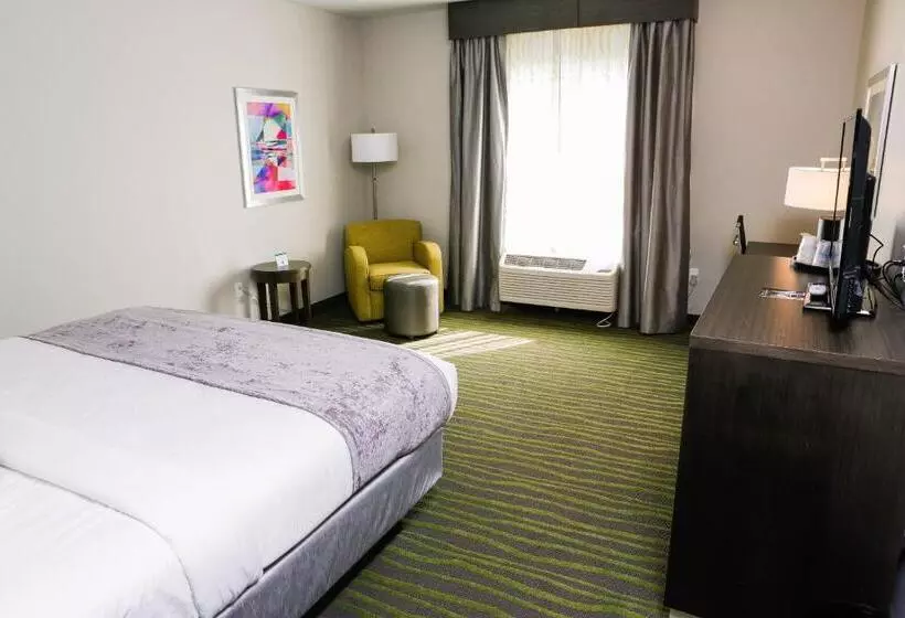 キングサイズベッドのデラックスルーム, Best Western Plus Prien Lake Hotel & Suites   Lake Charles