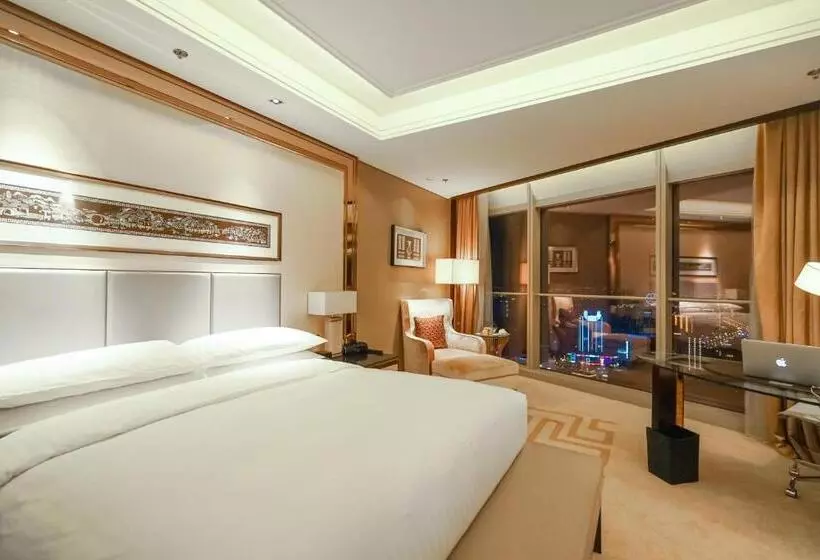 キングサイズベッドのデラックスルーム, Changzhou Marriott