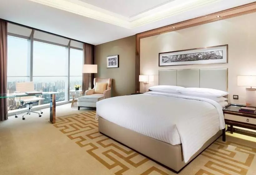 キングサイズベッドのエクゼクティブルーム, Changzhou Marriott