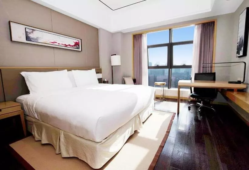キングサイズベッドのスタンダードルーム, Crowne Plaza Hefei Rongqiao By Ihg
