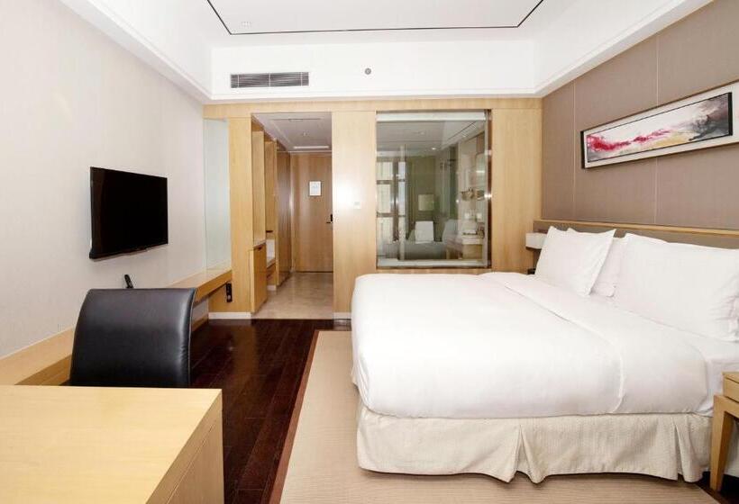 غرفة قياسية سرير كينج, Crowne Plaza Hefei Rongqiao By Ihg