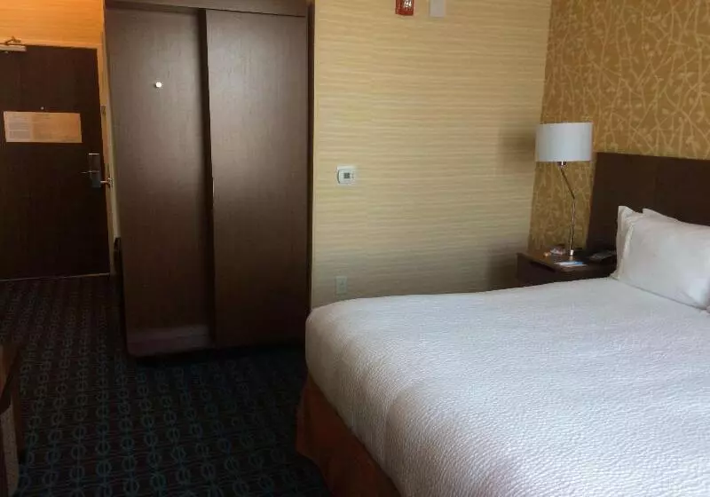 キングサイズベッドのスイートルーム, Fairfield Inn & Suites By Marriott Sacramento Airport Woodland