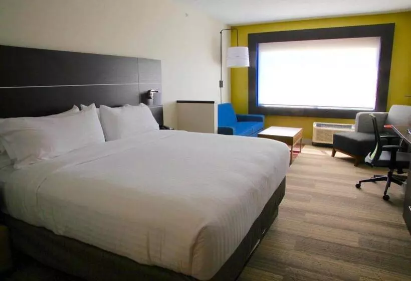 キングサイズベッドのスイートルーム, Holiday Inn Express & Suites Oswego, An Ihg