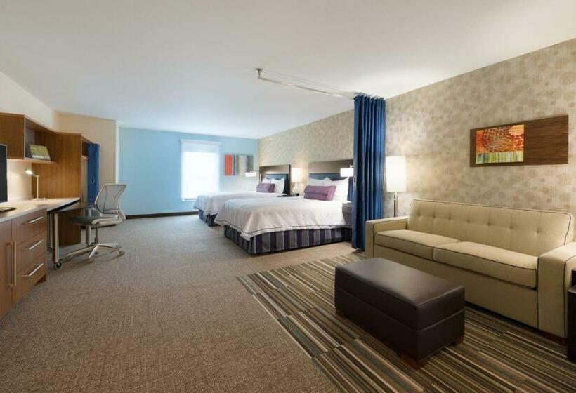 适合残疾人使用的标准间, Home2 Suites By Hilton Milwaukee Airport