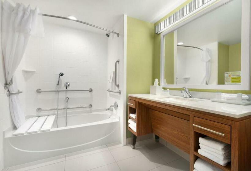 适合残疾人使用的标准间, Home2 Suites By Hilton Milwaukee Airport