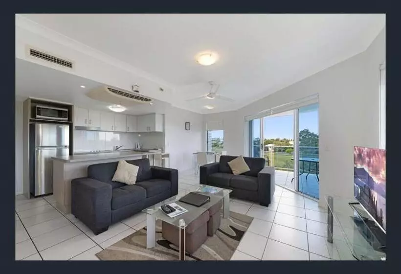 ２ベッドルームアパートメント, Koola Beach Apartments Bargara