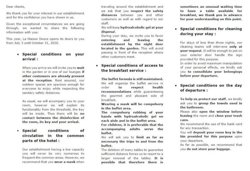 Семейный Номер, La Maison Douce