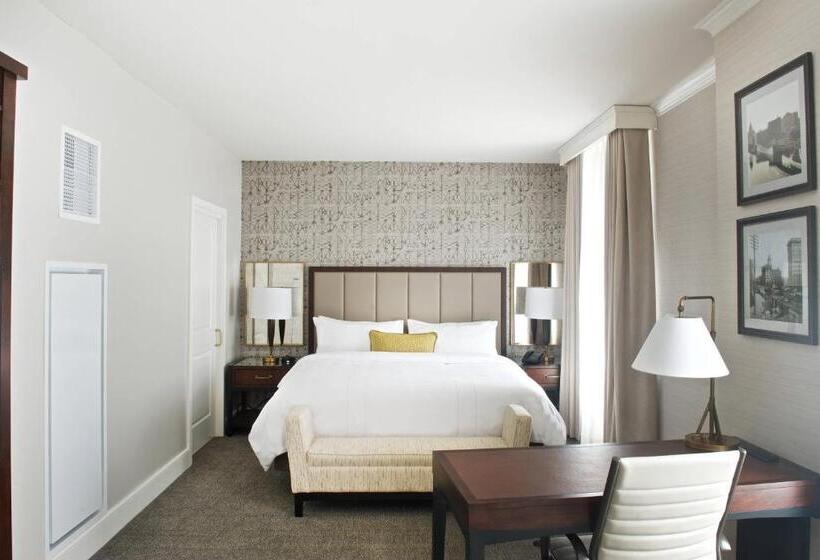 キングサイズベッドのスタンダードルーム, Marriott Syracuse Downtown