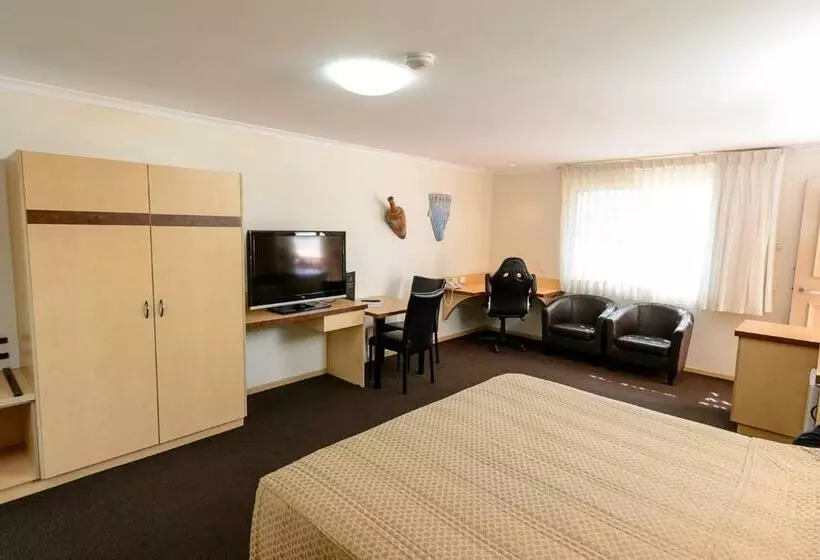 اتاق اجرایی با تخت بزرگ, Villa Mirasol Motor Inn