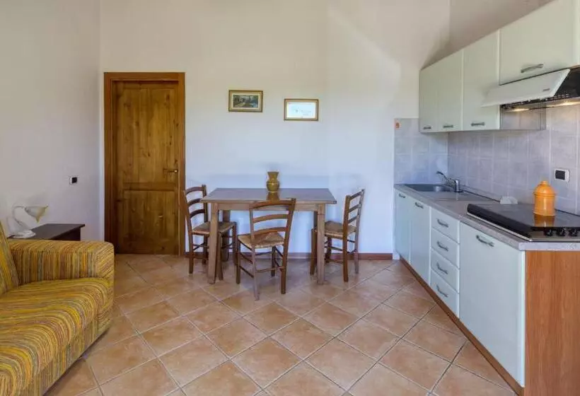 庭の見える１ベッドルームアパートメント, Agriturismo Casella Del Piano