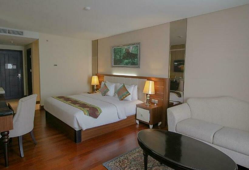 이그제큐티브 룸 킹사이즈 침대, Grand Qin Hotel Banjarbaru Syariah