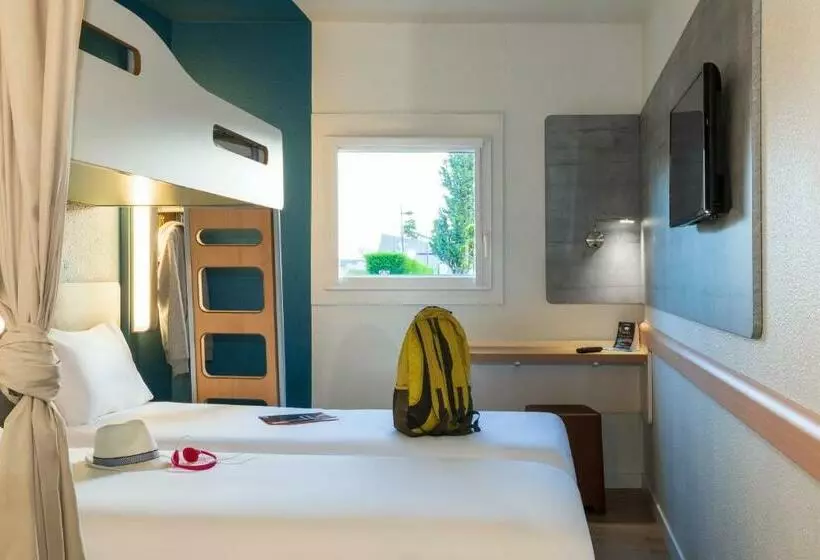 اتاق استاندارد با تخت‌های تاشو, Ibis Budget Berck Sur Mer