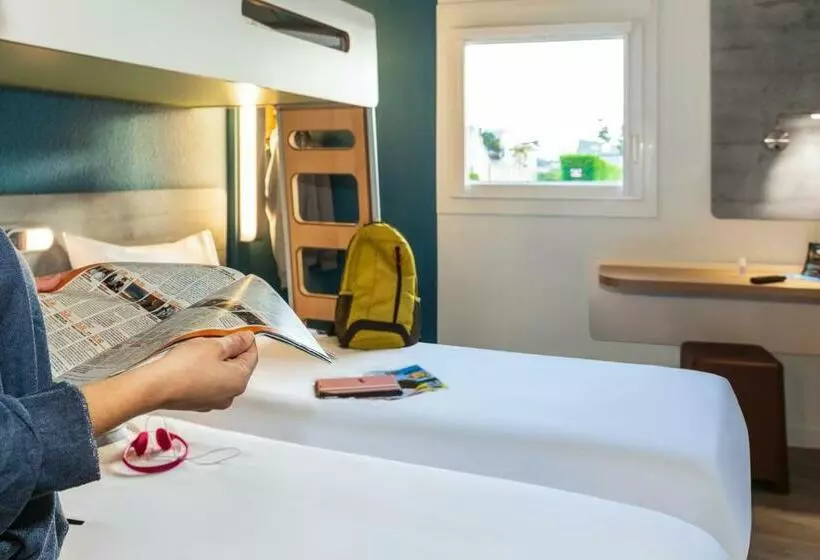 اتاق استاندارد با تخت‌های تاشو, Ibis Budget Berck Sur Mer