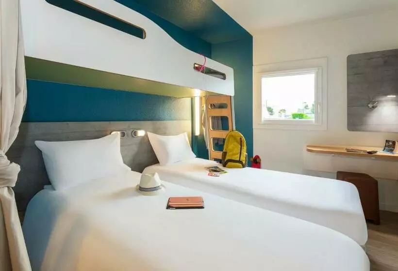 اتاق استاندارد با تخت‌های تاشو, Ibis Budget Berck Sur Mer