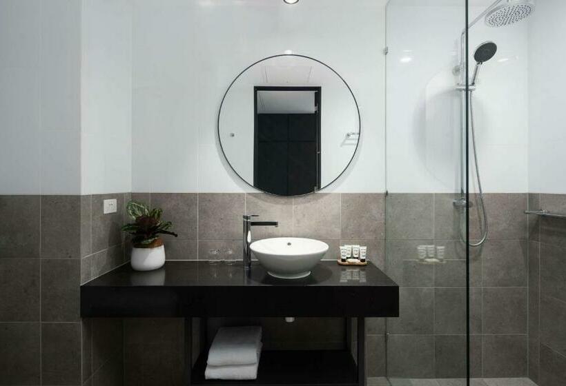 디럭스 룸 킹사이즈 침대, Rydges Fortitude Valley