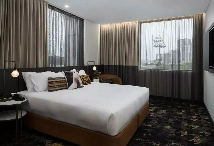 キングサイズベッドのデラックスルーム, Rydges Fortitude Valley