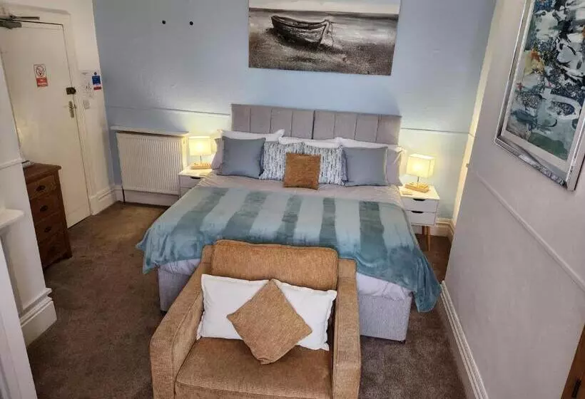 キングサイズベッドのスーペリアルーム, The Sea Croft Bed Breakfast & Bar St Annes