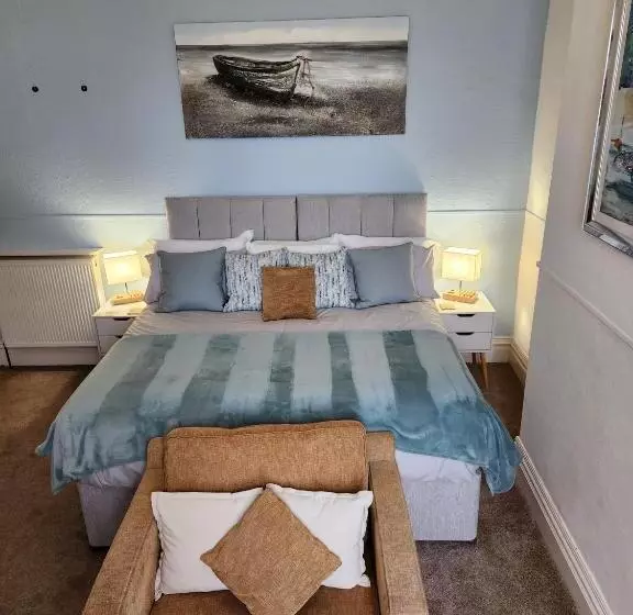 キングサイズベッドのスーペリアルーム, The Sea Croft Bed Breakfast & Bar St Annes