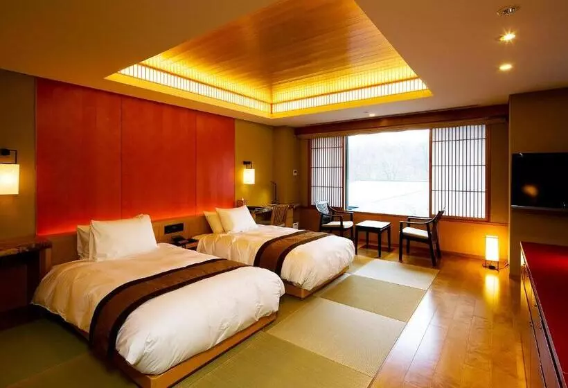 デラックスルーム, 竹泉荘 Chikusenso Onsen