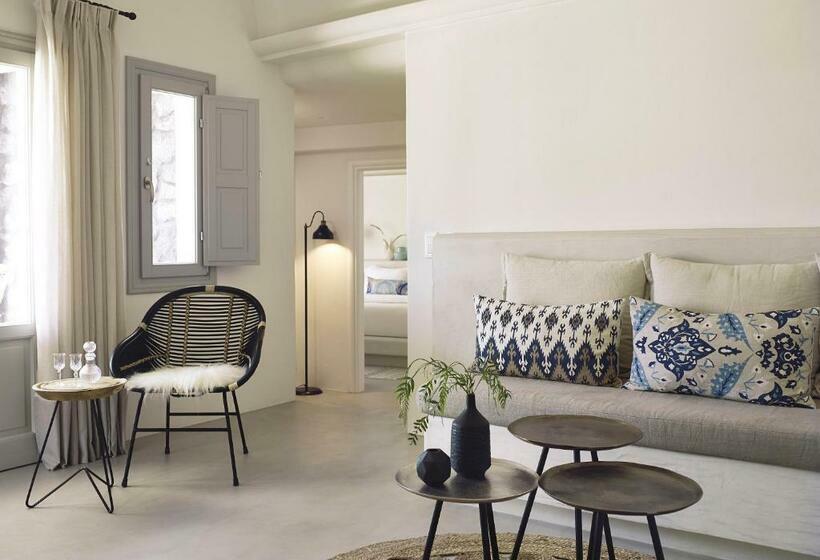 Suite Vue Mer avec Hydromassage, Santo Pure Oia Suites & Villas