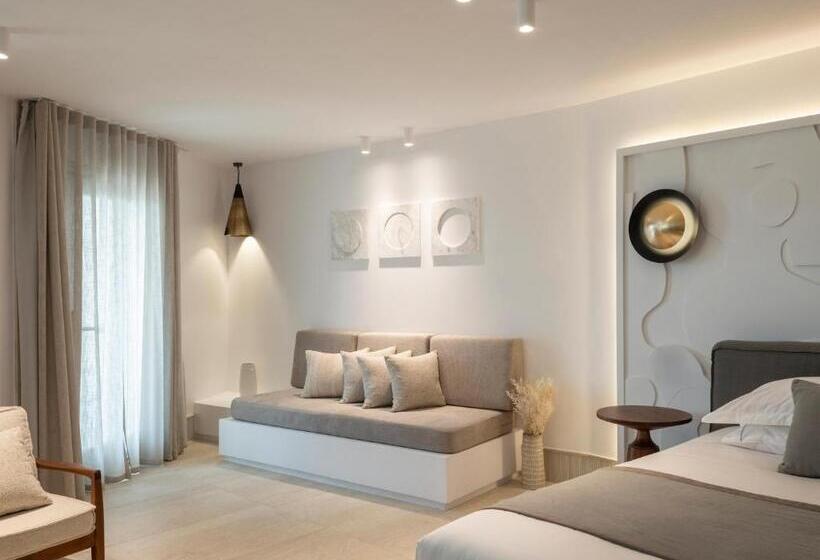 Junior Suite Vue Mer, Santo Pure Oia Suites & Villas