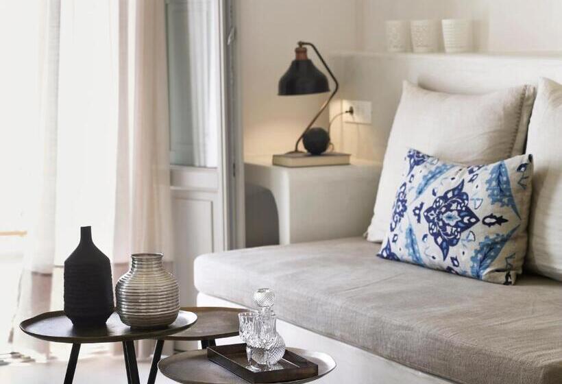 Junior Suite avec Vues, Santo Pure Oia Suites & Villas