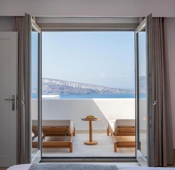 Junior Suite Vue Mer, Santo Pure Oia Suites & Villas