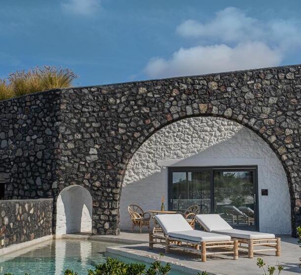 سوئیت جونیور با استخر, Santo Pure Oia Suites & Villas