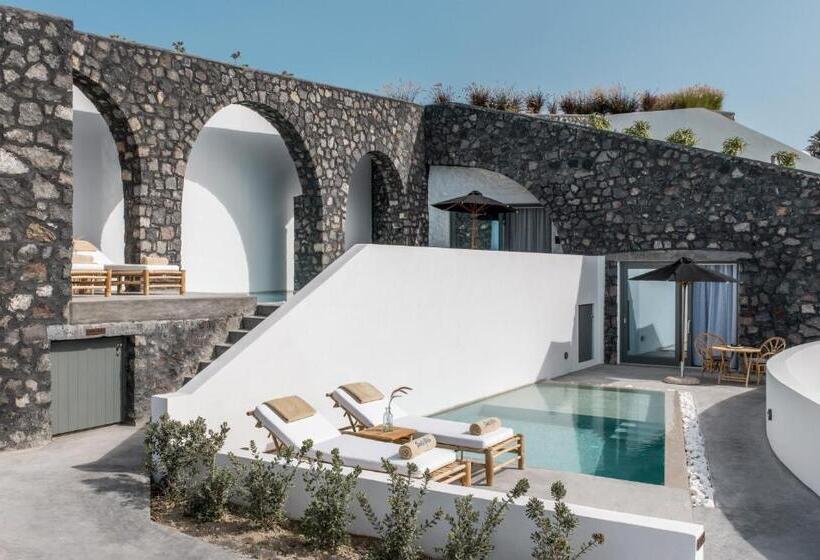 Junior Suite avec Piscine, Santo Pure Oia Suites & Villas