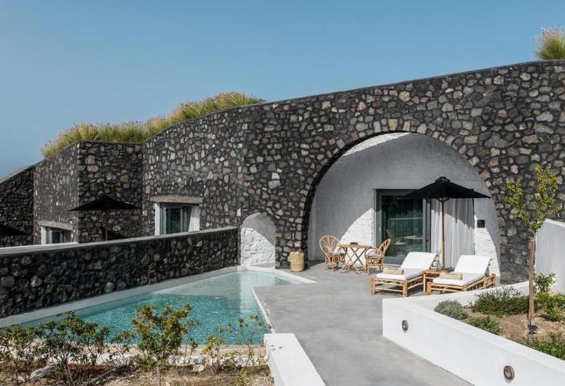 سوئیت جونیور با استخر, Santo Pure Oia Suites & Villas
