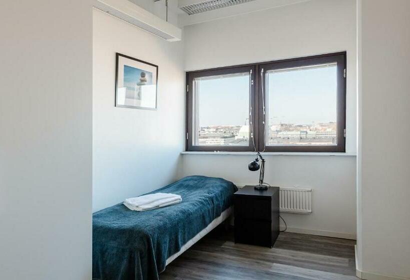 Номер Стандарт Индивидуальный Совместная Ванная, Sky Hostel Helsinki